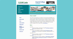 Desktop Screenshot of clear-labs.com